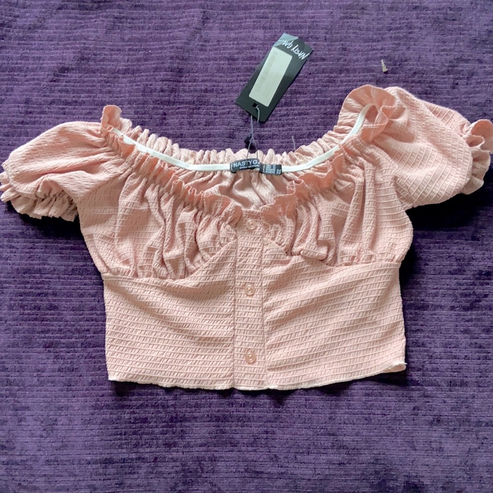 NWT NASTYGAL CROP TOP